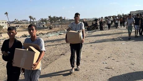 Gaza-Krieg: Stiftung: Zweites Verteilzentrum für Hilfsgüter in Gaza
