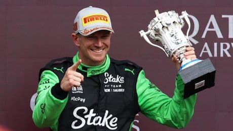 Formel 1: Nico Hülkenberg erstmals auf Formel-1-Podium in Silverstone