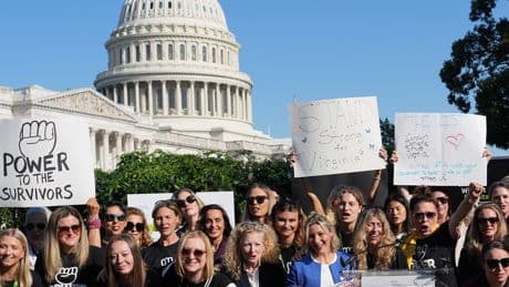 Epstein Victims Demand Release of More Files as Trump Labels Campaign a ‘Hoax’
