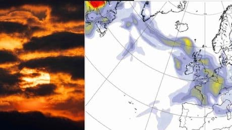 Incendi in Canada, il fumo arriva in Italia: le immagini da satellite e la foschia in Valle d'Aosta e Abruzzo