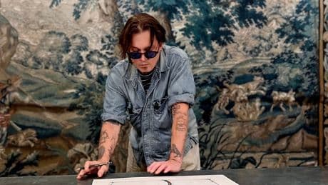 Johnny Depp's new London art exhibition pays tribute to his ex-wife and children
