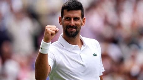 Novak Djokovic overcomes historic bad start to reach Wimbledon quarter-finals