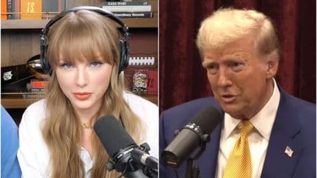 Taylor Swift’s New Heights podcast audience dwarfs Joe Rogan’s Trump interview