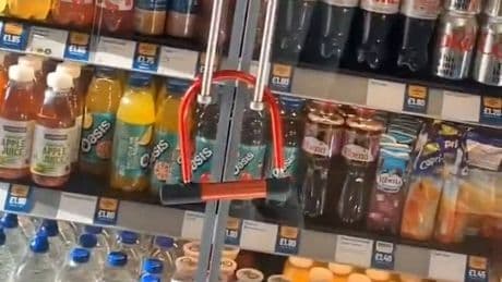 Greggs uses makeshift BIKE LOCK to deter thieves as bakery icon takes extreme measures after spate of thefts