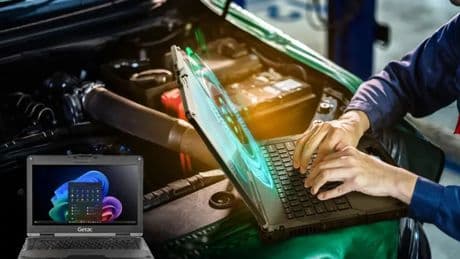 48 billones de operaciones por segundo y cuerpo blindado: así es el primer portátil rugerizado con IA Copilot
