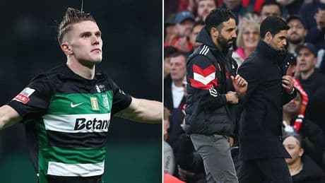 Arsenal and Man United 'given boost in pursuit of Sporting striker Viktor Gyokeres as Portuguese club grant wantaway star extended break'