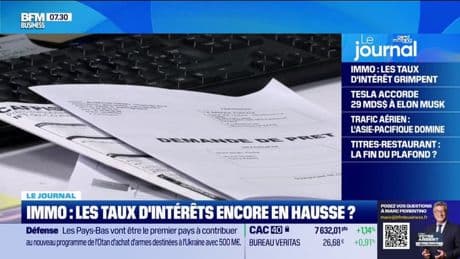 Immobilier: les taux des crédits immobiliers peuvent-ils encore grimper ?