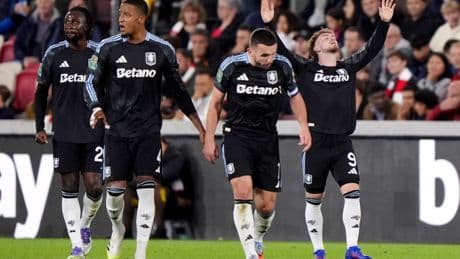 Aston Villa end goal drought but misery goes on with shoot-out loss at Brentford