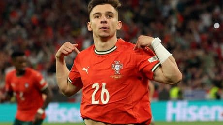 Ligue des nations : Francisco Conceiçao «très fier» de son but contre l'Allemagne, imitant son père