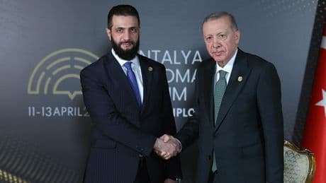 Cumhurbaşkanı Erdoğan, Suriye Cumhurbaşkanı Ahmed Şara ile görüştü