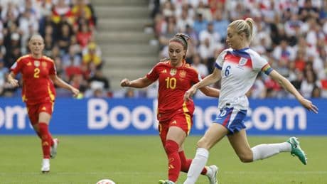 Final de la Eurocopa | Mariona adelanta a España frente a Inglaterra (0-1)