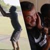KIJK. Golfslag van Union-speler gaat volledig mis (tot hilariteit van zijn ploegmakkers)