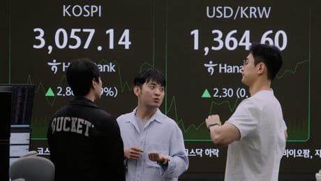 Trump’s tariff deadline on countries weighs down global shares