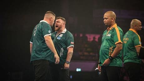 Josh Rock slams disrespectful darts rival over bizarre act during fiery World Cup clash