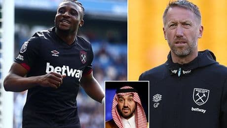 Mohammed Kudus' hefty release clause revealed as Saudi clubs line up for West Ham star with Graham Potter eager for summer rebuild