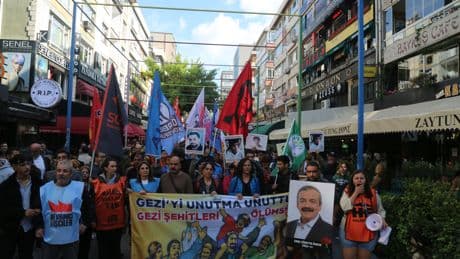 Ethem Sarısülük katledildiği yerde anıldı