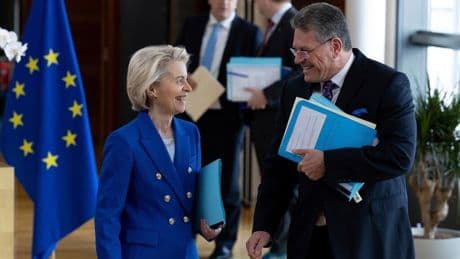 Droits de douane: les négociations entre l'UE et les États-Unis ont repris sur un ton plus positif