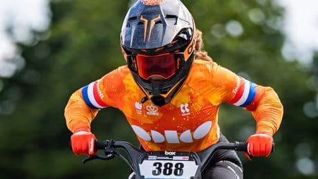 Routinier Judy Baauw pakt brons op WK BMX, Nederlandse beloften oogsten medailles in alle kleuren