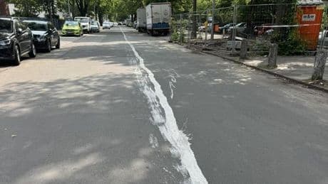 Aktivisten fälschen Fahrradstraße – so reagiert Reinickendorf