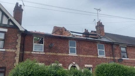 Exploding vape causes major fire as blaze tears through four terraced homes