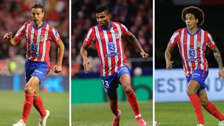 Los mensajes de despedida de Azpi, Rei y Witsel: "Fue un orgullo jugar al Atlético"
