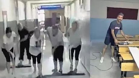 Okullarda temizlik öğretmenlere kaldı: Asli görevler geri planda