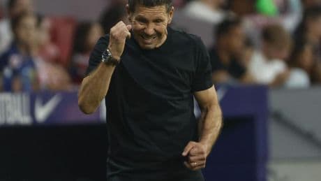 Simeone: "No somos contundentes, pero paciencia, irá mejor"