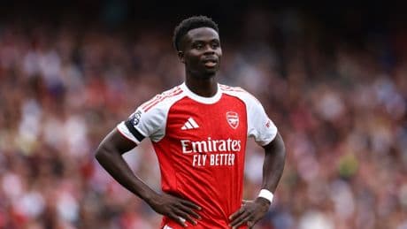 Arsenal dealt massive blow as Bukayo Saka in race against time to be fit for Man City clash after fresh hamstring injury