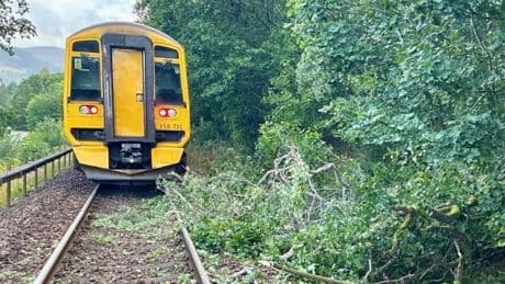 Storm Floris: All the rail, sea and air disruption as dozens of services cancelled