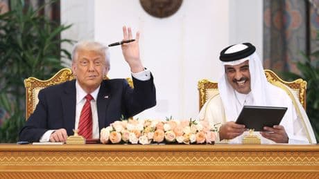 Trump boasts about changing engines on new luxury jet after striking Qatar Boeing deal