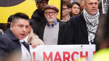 El exlíder laborista Jeremy Corbyn impulsa una moción para investigar el papel del Gobierno británico en Gaza