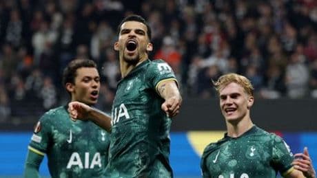 Europa League: Eintracht Frankfurt verliert gegen Tottenham Hotspur trotz großer Chancen