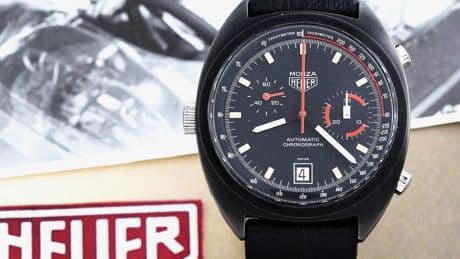 Enchères : 11 pépites Heuer  et TAG Heuer sous le marteau