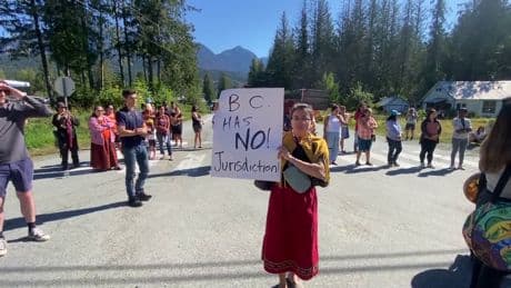 First Nations halt traffic on B.C. highway over ‘disrespectful’ Joffre Lakes closure