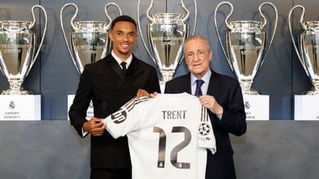 Liverpool fans all say the same thing as Trent Alexander-Arnold unveiled by Real Madrid