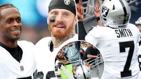 Raiders’ Geno Smith, Maxx Crosby flip off Seahawks fans in stunning viral video