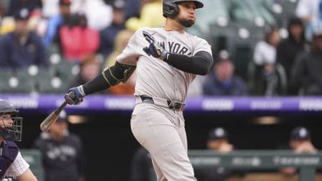 Yankees do just enough to escape with series win over woeful Rockies after lengthy rain delay