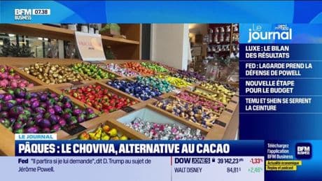 Pâques: en Alsace, une chocolaterie a lancé une alternative au cacao: le choViva