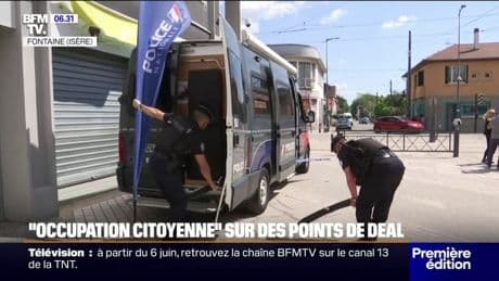 La ville de Fontaine (Isère) organise une "occupation citoyenne" des points de deal pour combattre l'insécurité liée au trafic de drogue