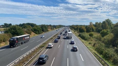 A2 Braunschweig: Vollsperrung und Stau Richtung Berlin – Böschungsbrand