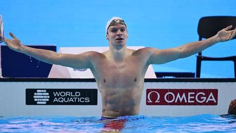 Leon Marchand breaks 200m world record at World Championships