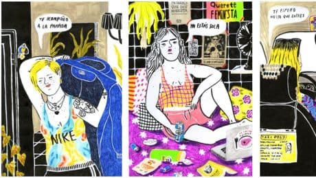 El cómic con tinta feminista