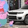 Peppa Pig's family land huge brand deal as they are gifted a Jeep after arrival of baby sister Evie as Mummy Pig reveals whether she is planning on having even more piglets