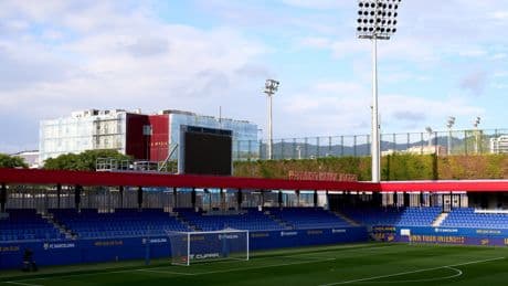 El Barcelona jugará su primer partido “en casa” en el Johan Cruyff y ante 6.000 espectadores