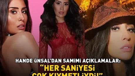 Radyo D'ye konuk olan Hande Ünsal'dan samimi açıklamalar: 'BENİM İÇİN HER SANİYESİ ÇOK KIYMETLİYDİ'