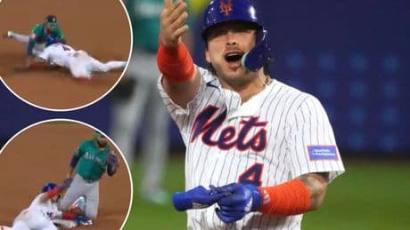 Francisco Alvarez exits Mets game early with hand injury in major concern