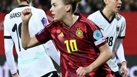 DFB-Stürmerin Freigang vor der EM: „Es ist ein hartes Turnier – aber wir glauben an den Titel“