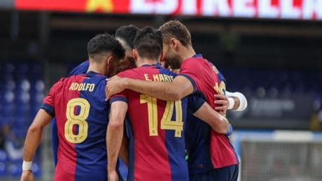 Los números para que el Barça esté en la próxima edición de la Champions de fútbol sala