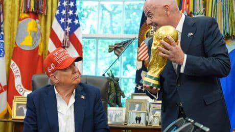 Fußball: Trump zieht WM-Lose? "Interessanter Vorschlag"