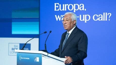 António Costa, en Barcelona: "Más que 27 rearmes, necesitamos un rearme colectivo"